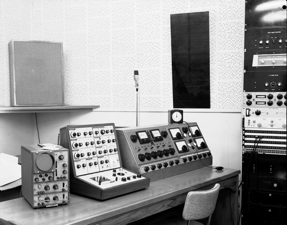 Interiors - Kelburn Parade houses - Electronic Music Studio