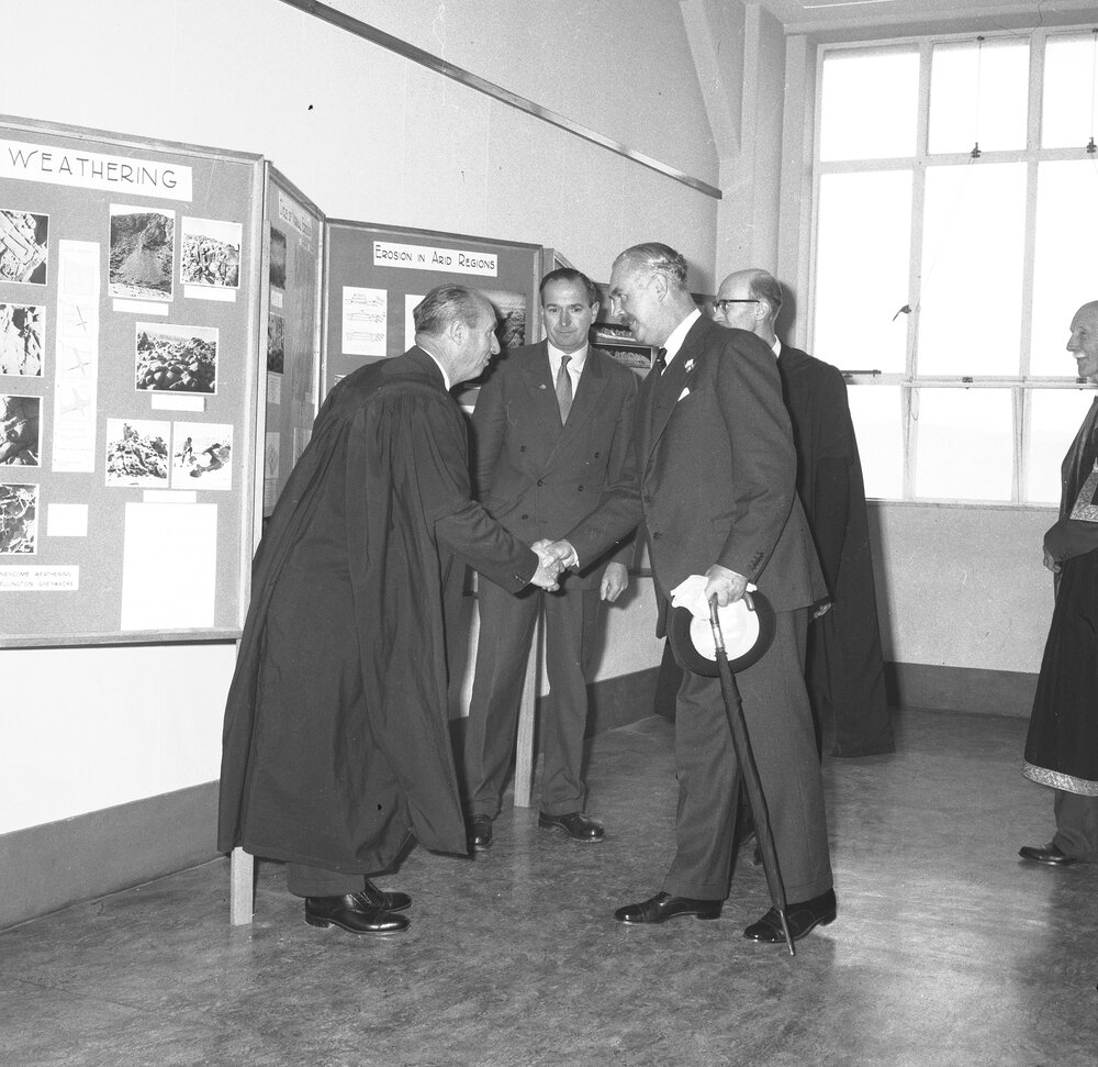 University Activities - Governor General's visit - Geology Dept