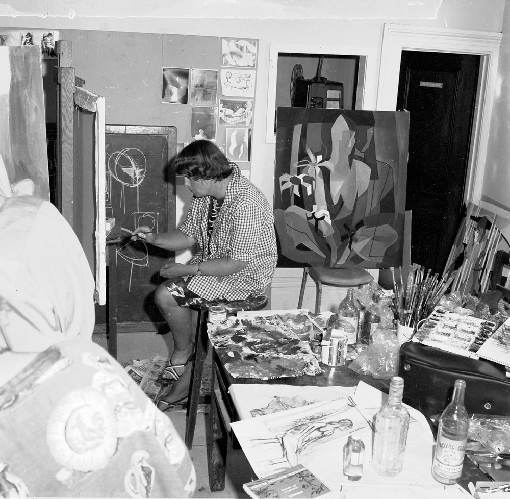 University Activities - University Extension - Fine Arts display