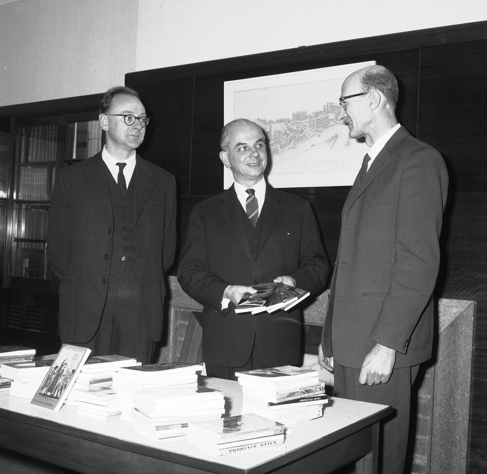 University Functions - Presentation of German Books [By Austrian Ambassador] 1963
