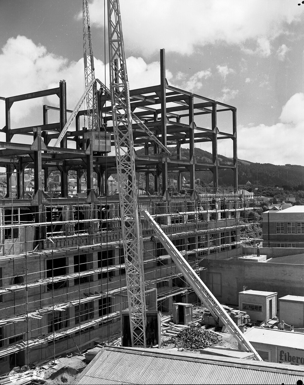 Buildings - Construction of science block, Easterfield