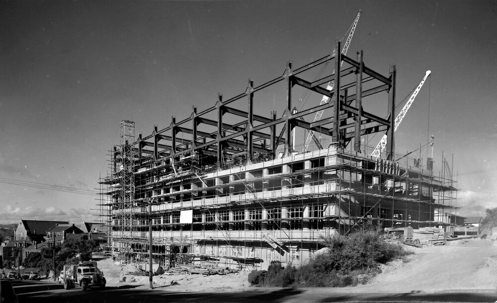 Buildings - Construction of science block, Easterfield