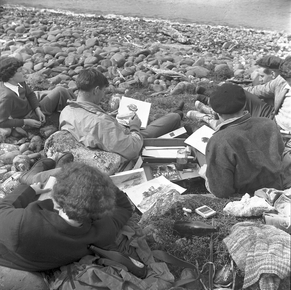 Field trips etc - Zoology and Botany students - Mana Island