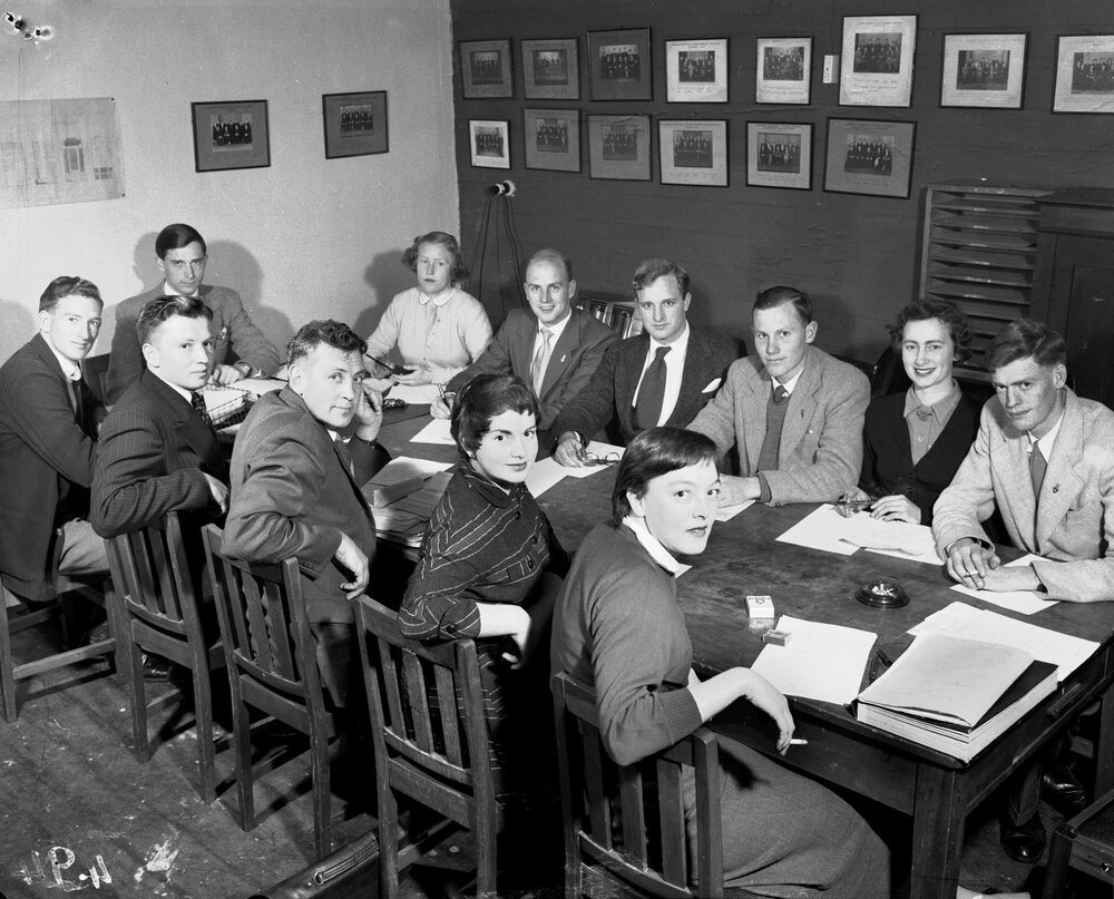 Portraits, Group - Students Association 1956