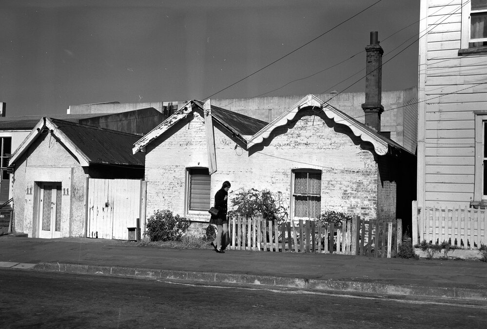 [Webb Street, Wellington, Taranaki Street end]