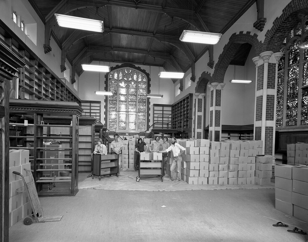 University Activities - Packing Law Library, Hunter wing