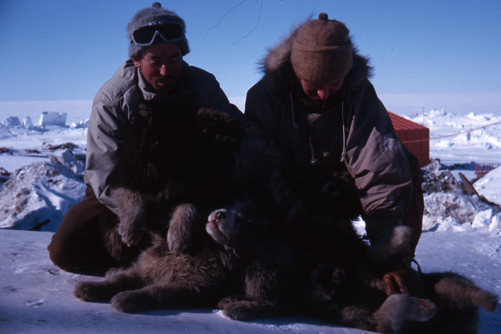 Frank Goveson and Dave Richards