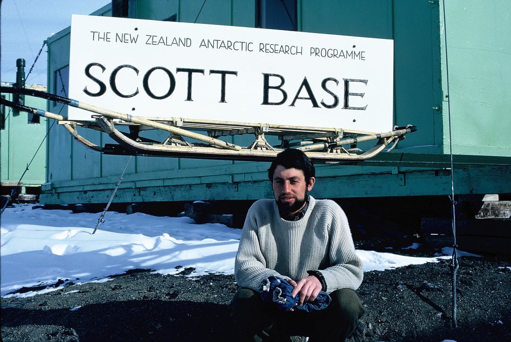 Barry Kohn at Scott Base