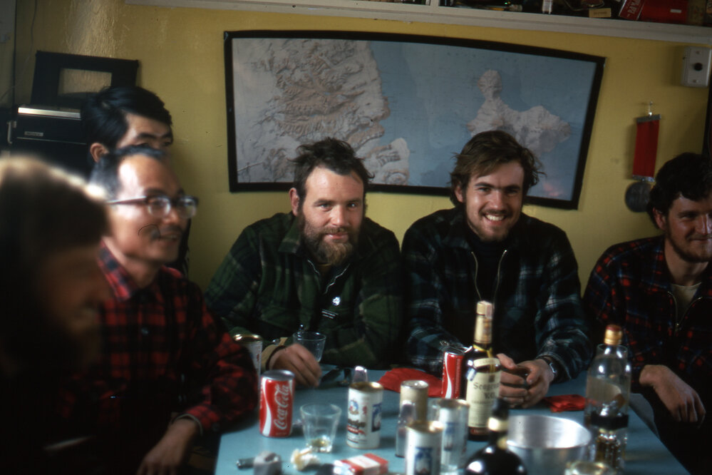 Drinks at Camp Vanda