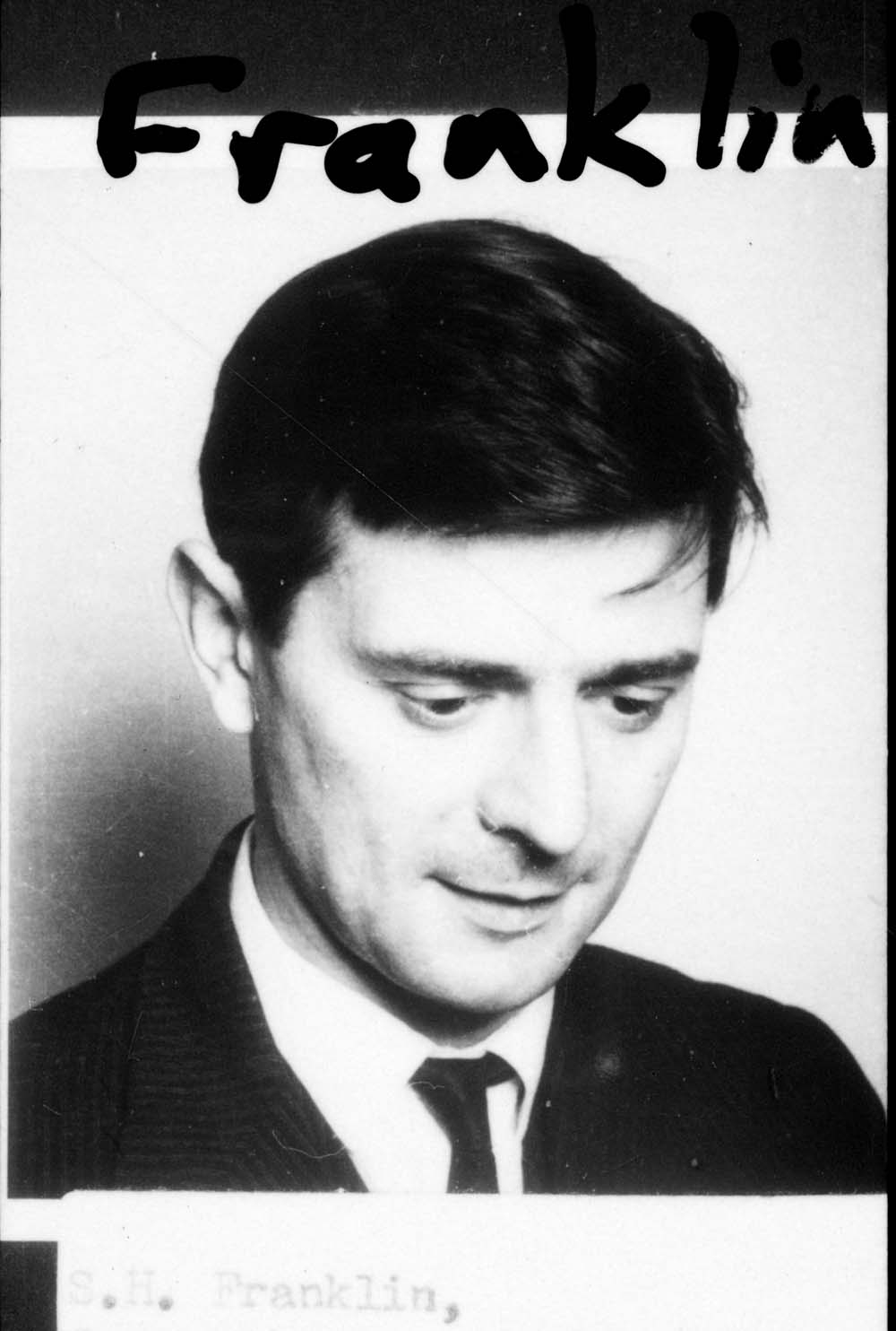 Prof. S. H. Franklin, Geography [Franklin]