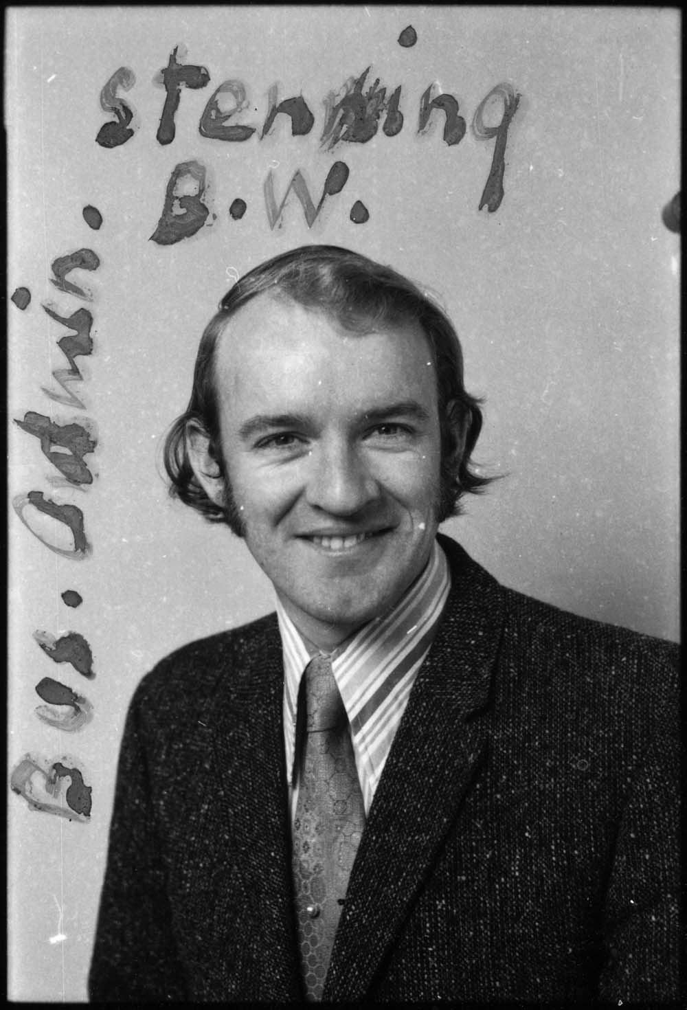 Mr. B. W. Stening [Bus. Admin. Stening B. W.]