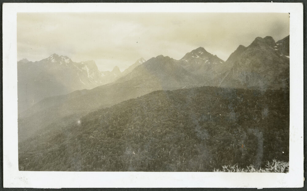 [Image of a mountain range.]