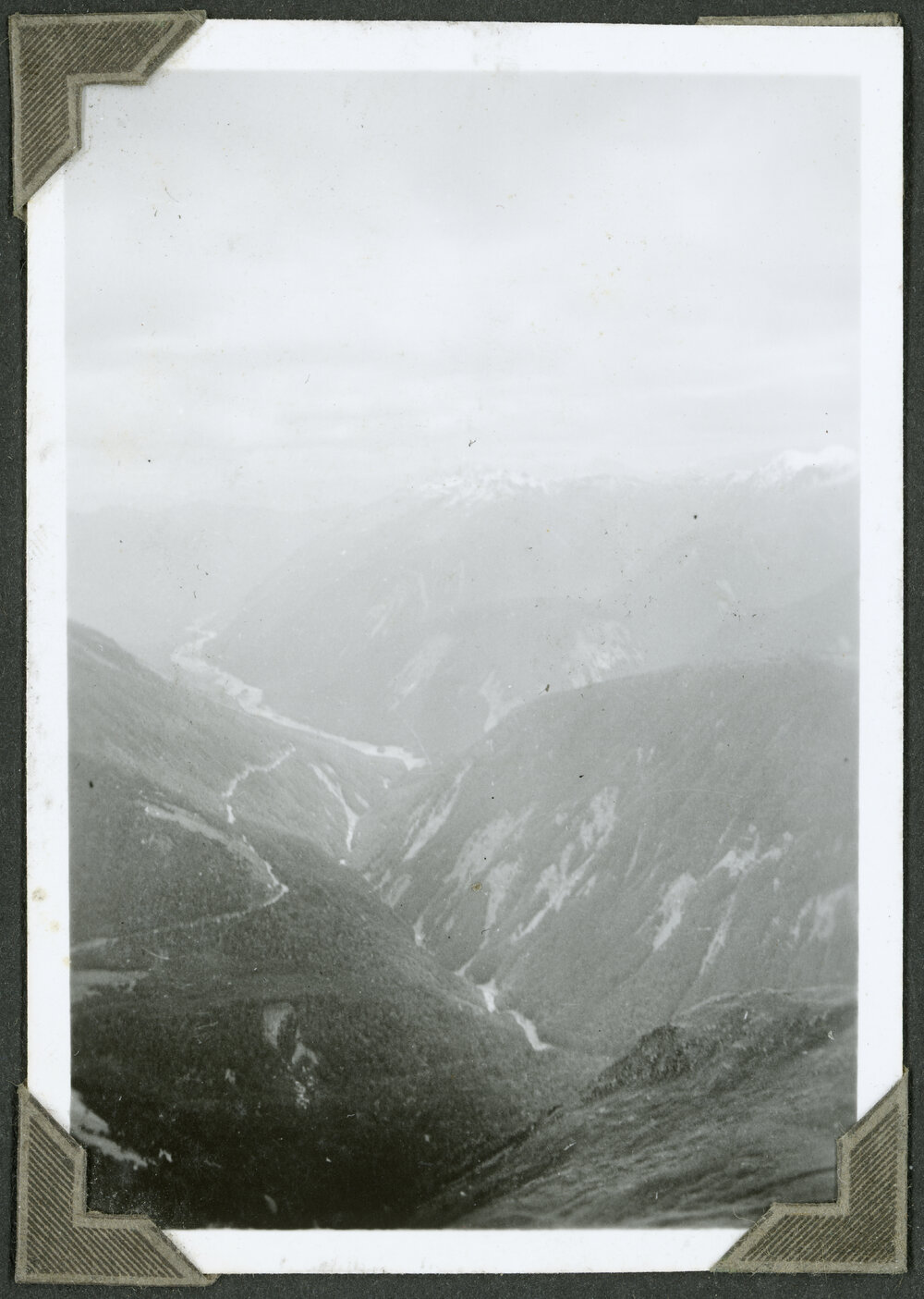 Looking down towards the Hope River