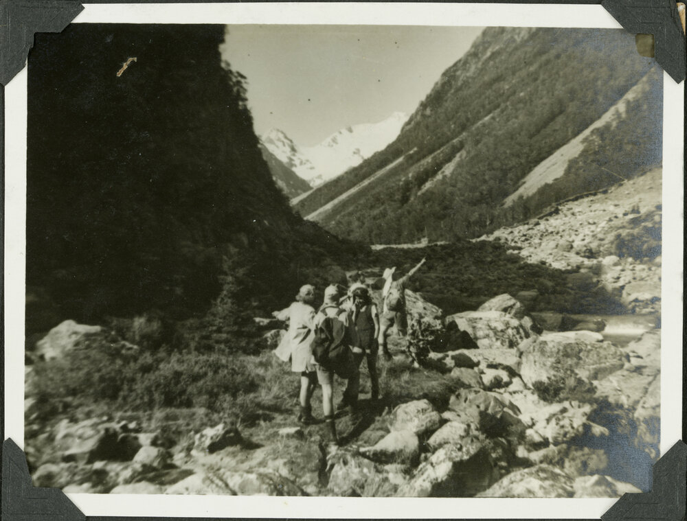 Up the White River. Mt. Murchison at the head of the valley