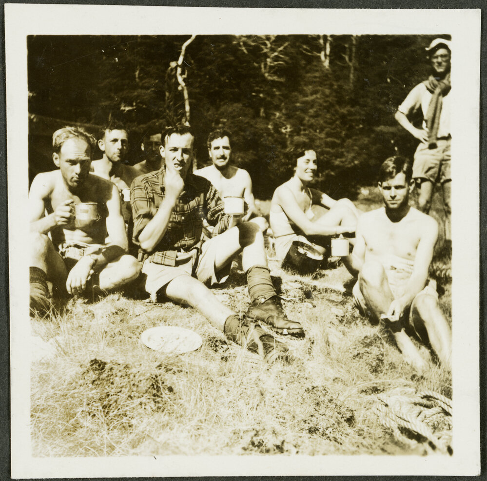 Salubing after ascent of Humboldt