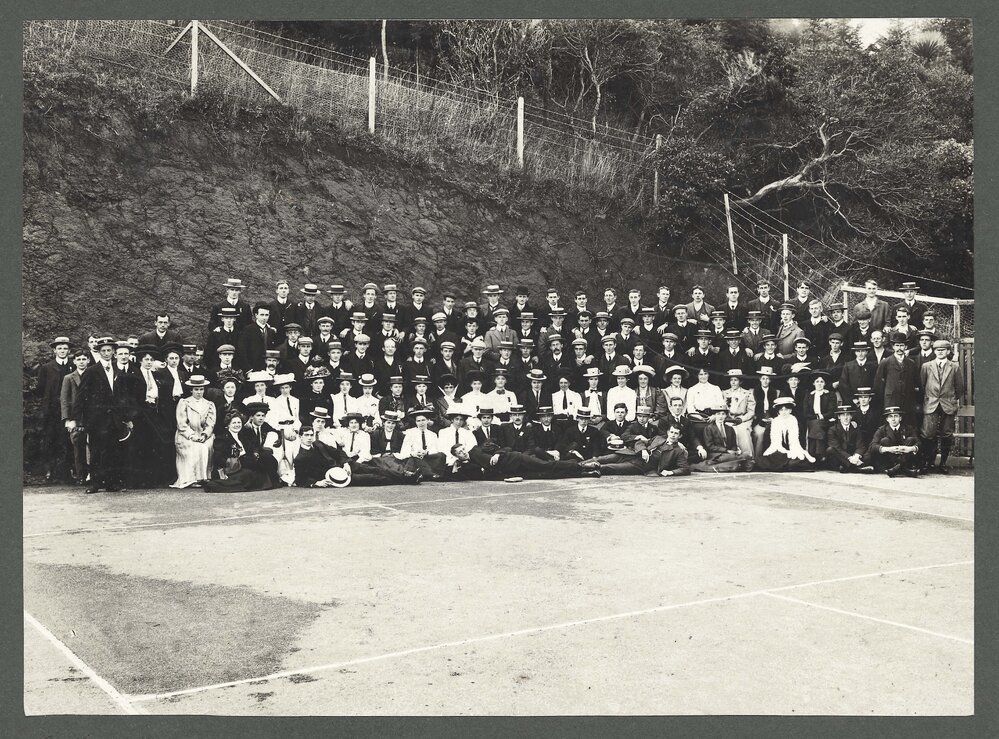 Victoria College representatives to University Tournament 1908, Dunedin