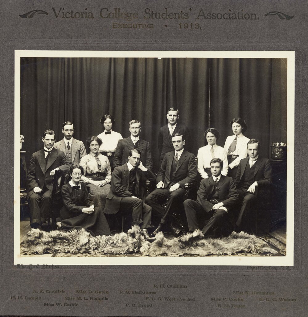 Victoria College Students' Association executive 1913