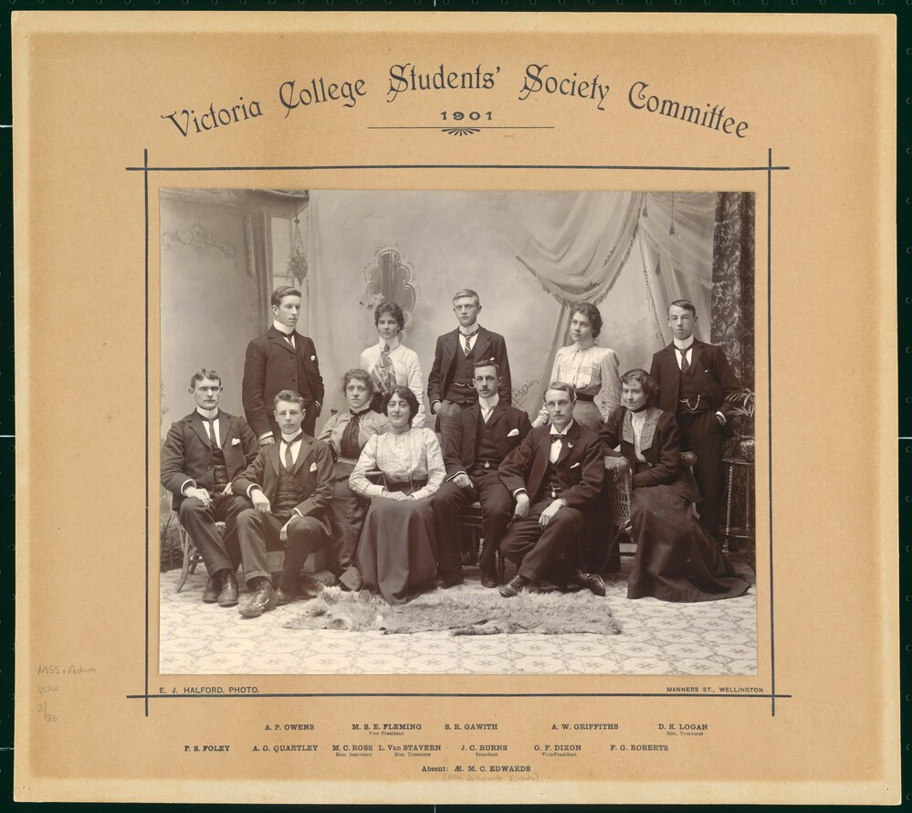 Victoria University of Wellington Students' Association Executive 1901