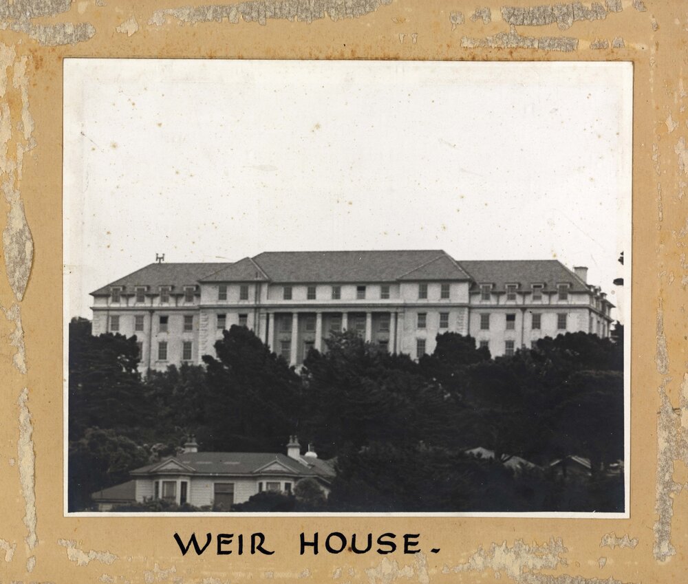 Northern view of Weir House
