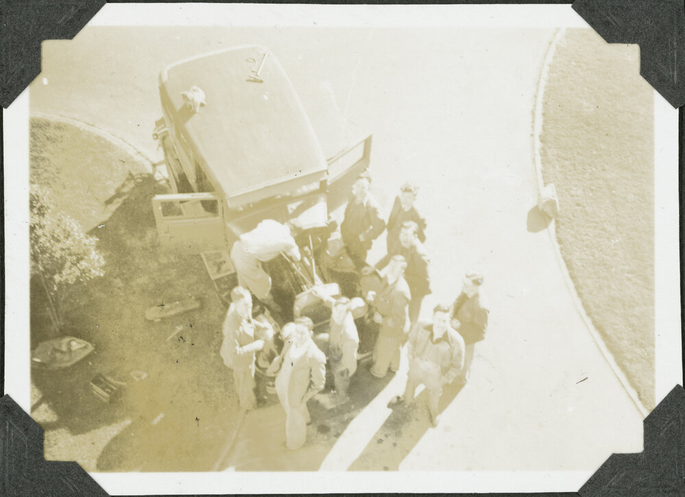 Inspecting the engine