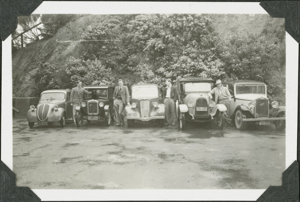 Proud owners with their cars