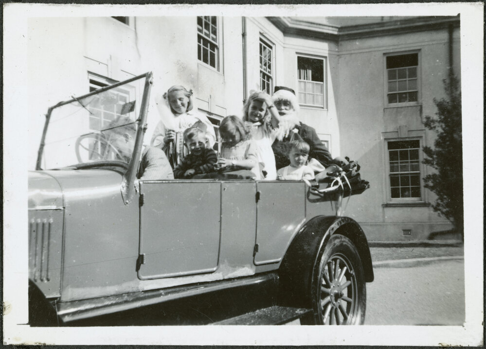 Children in Santa's Sleigh