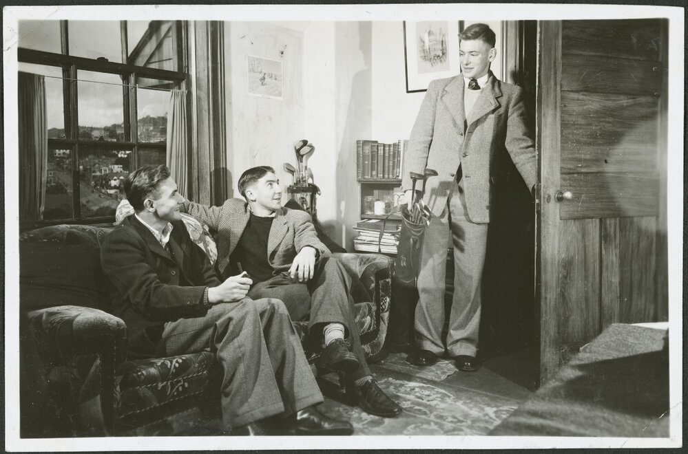 1949: Tony Latham, Bill Treadwell, Mike Chrisp