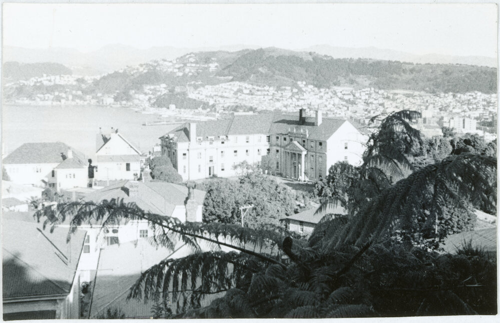 Weir House from afar, 1959