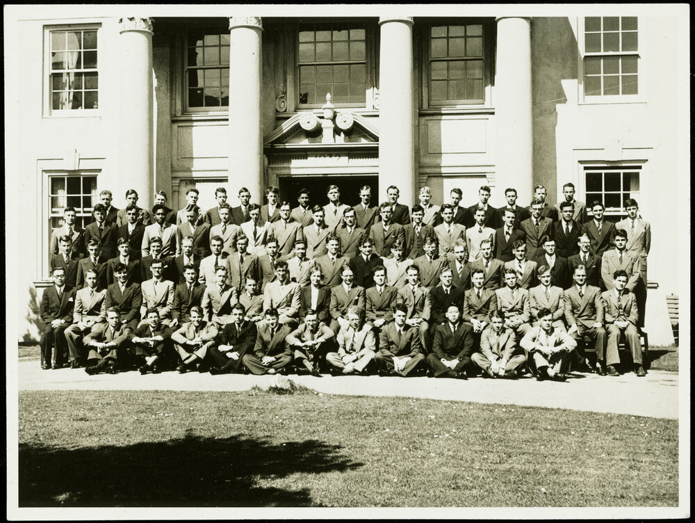 Weir House group photo, 1953 (1/2)