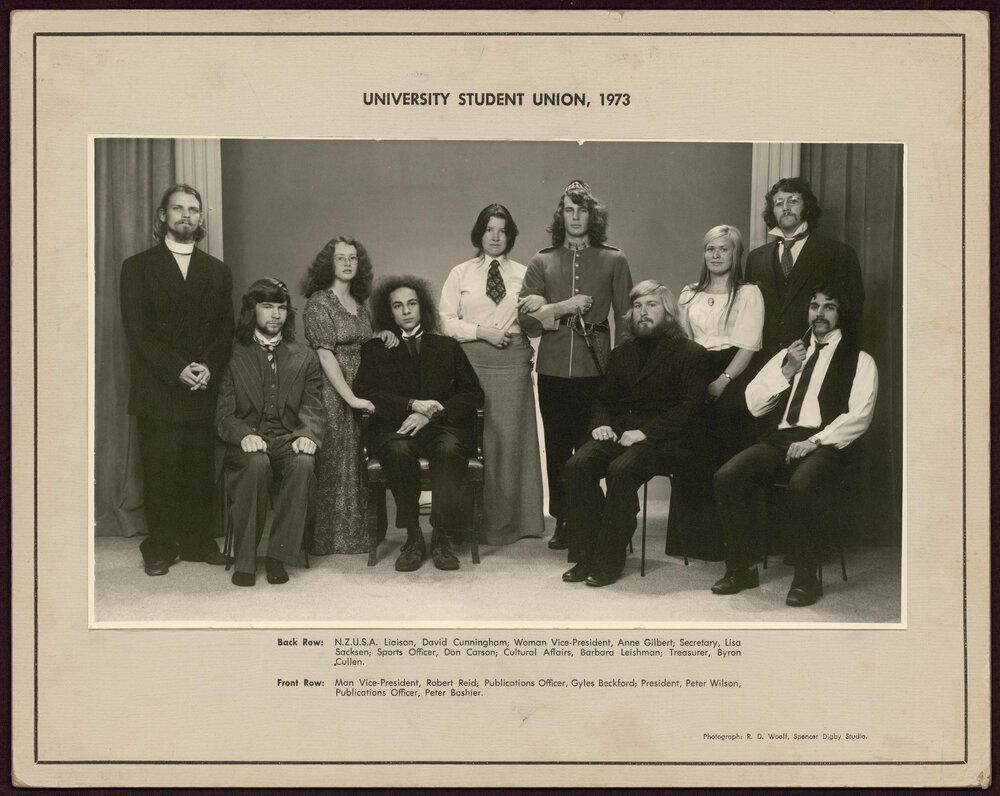 Victoria University of Wellington Students' Association Executive 1973
