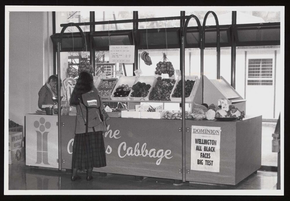 The Campus Cabbage - fruit and vegetable stall on campus