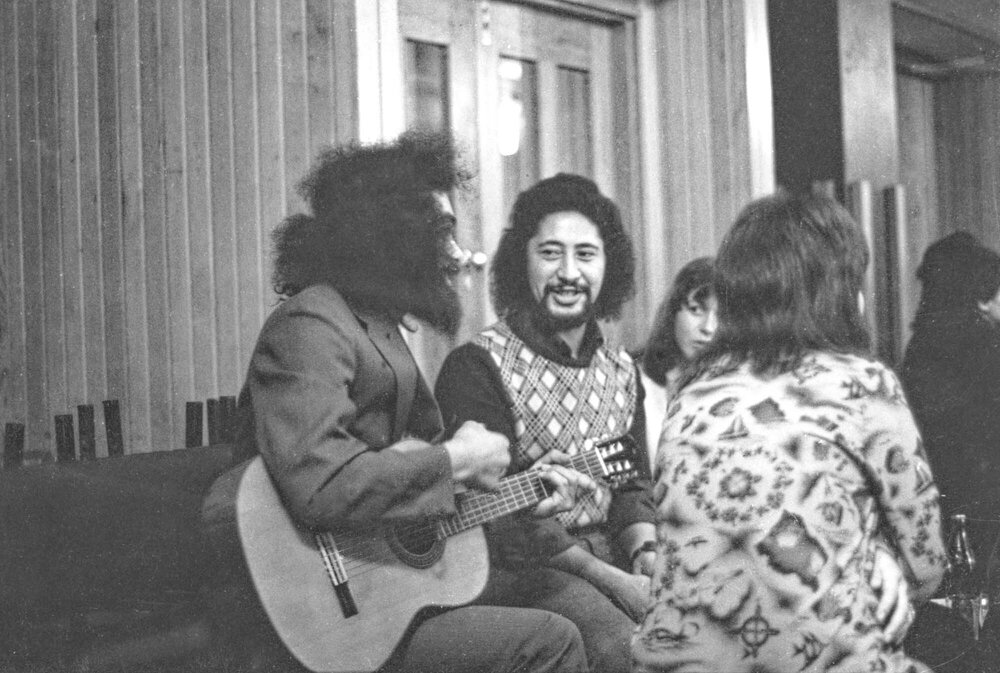 Hākopa Te Whata, Rawiri Rangitauira, Judy Baillie at Koro Dewe's farewell