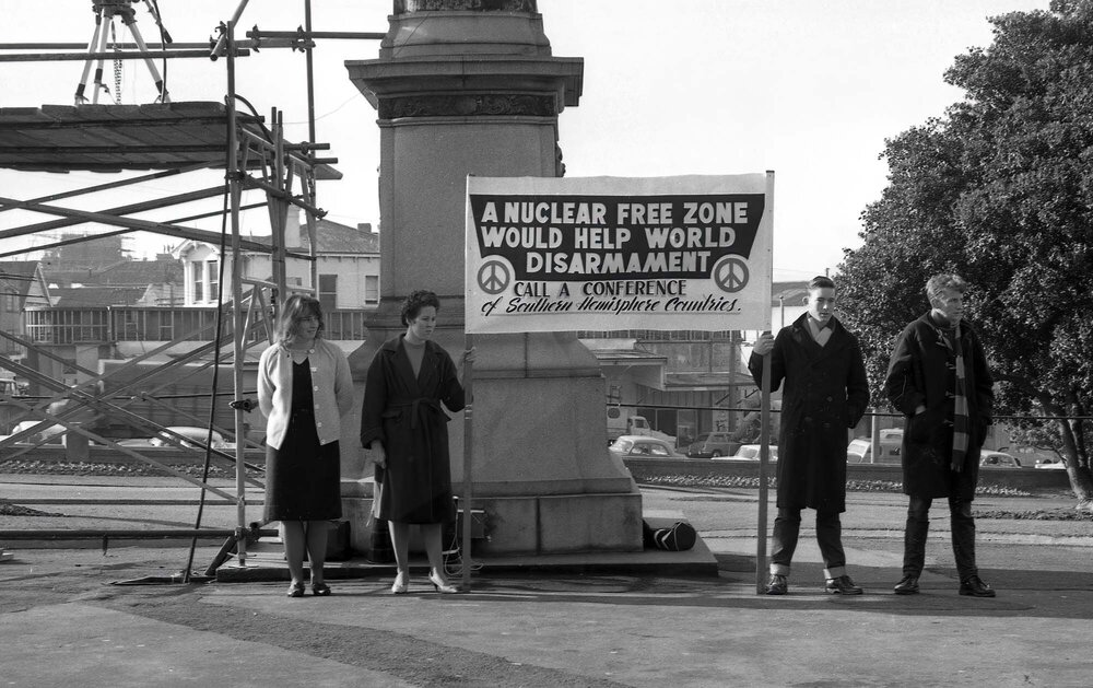 Campaign for Nuclear Disarmament vigil at Parliament [1]