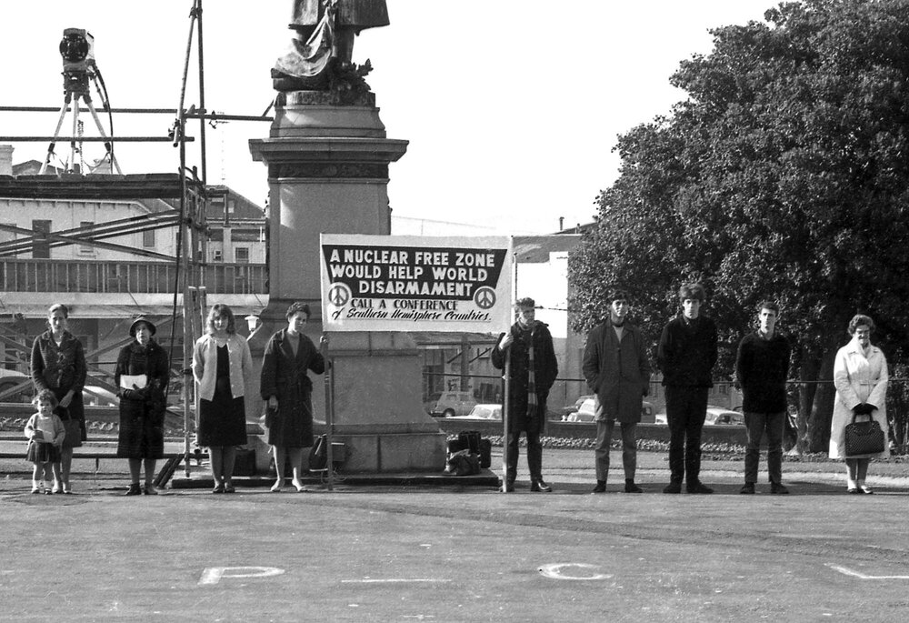 Campaign for Nuclear Disarmament vigil at Parliament [2]