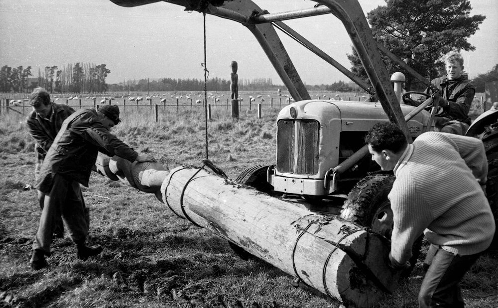 Re-locating a tekoteko at Pāpāwai marae