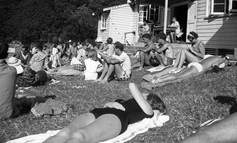 Outdoor session at the annual Student Congress at Curious Cove [2]