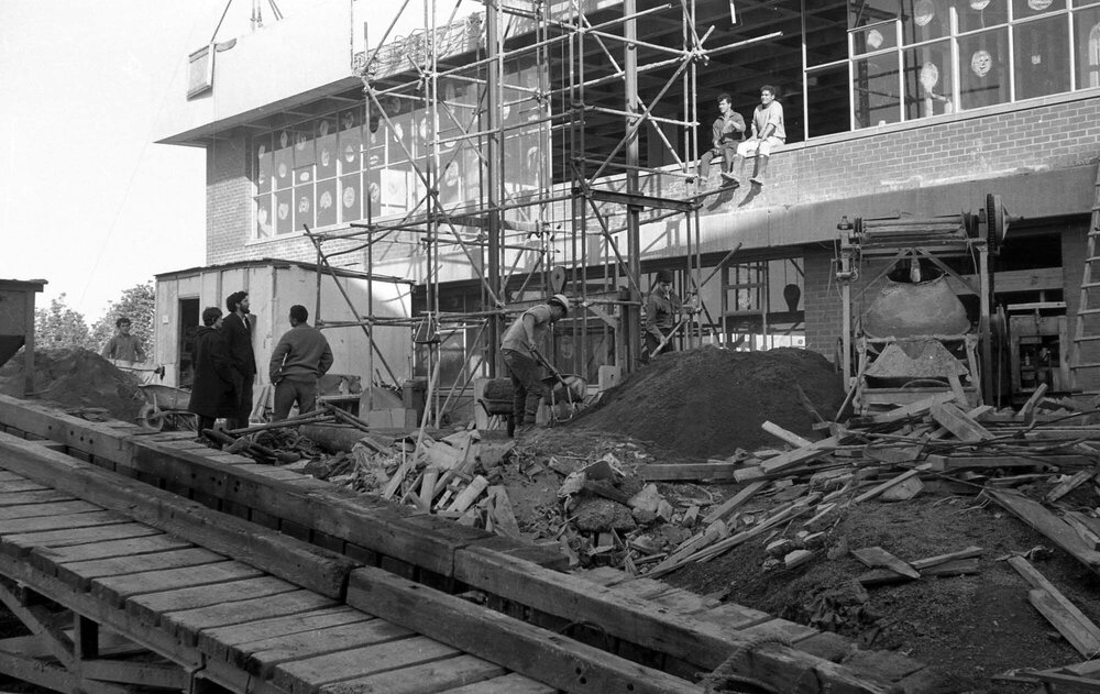 Rankine Brown building construction at Victoria University [1]