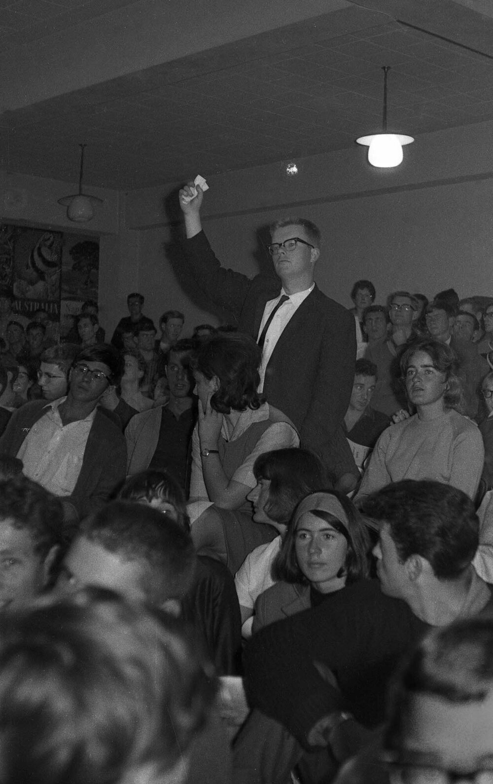 Victoria University Student Association meeting