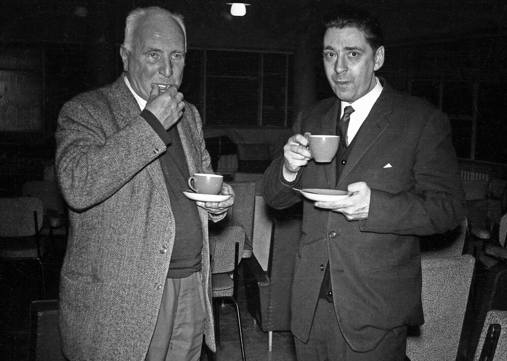 Dr Nicholas Danilow with Russian Ambassador Nikolai Ivanov [?]