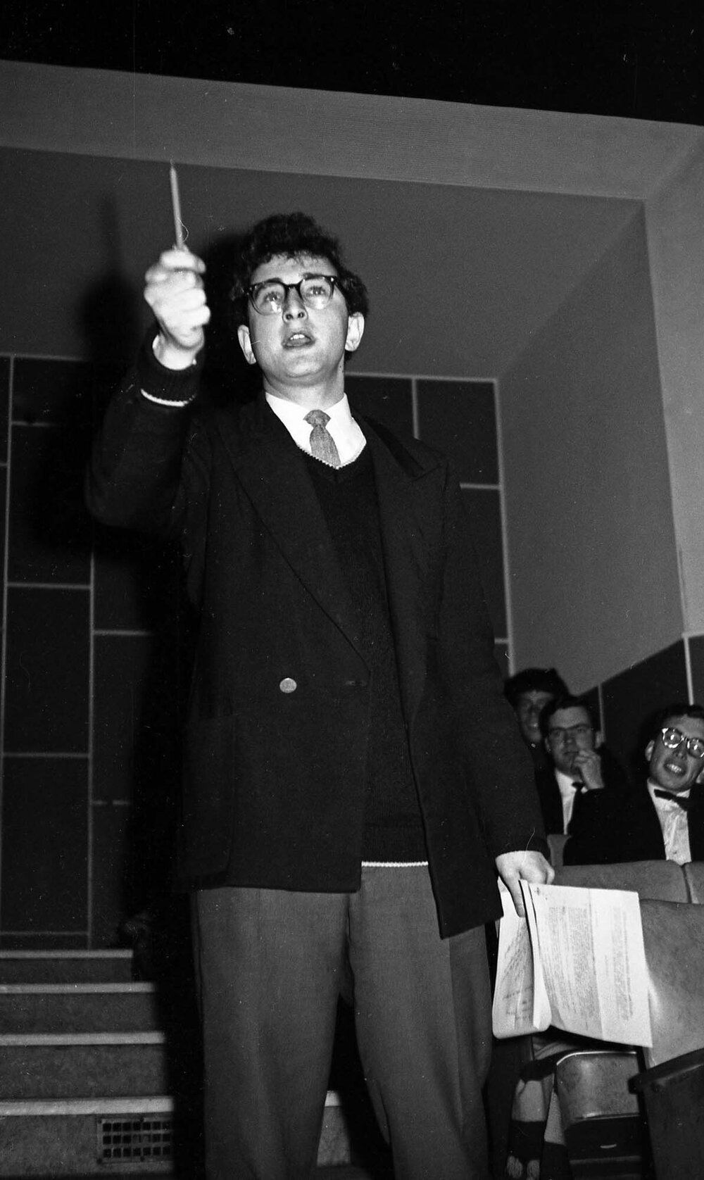 Speaker at Victoria University Students' Association meeting