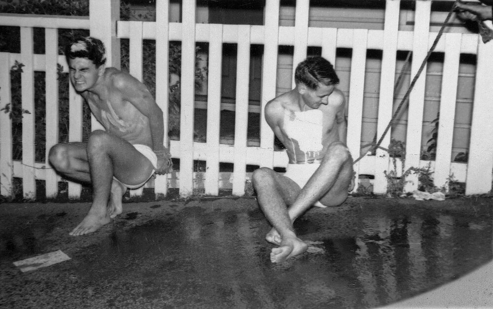 Weir House residents tied to fence as part of an initiation ceremony