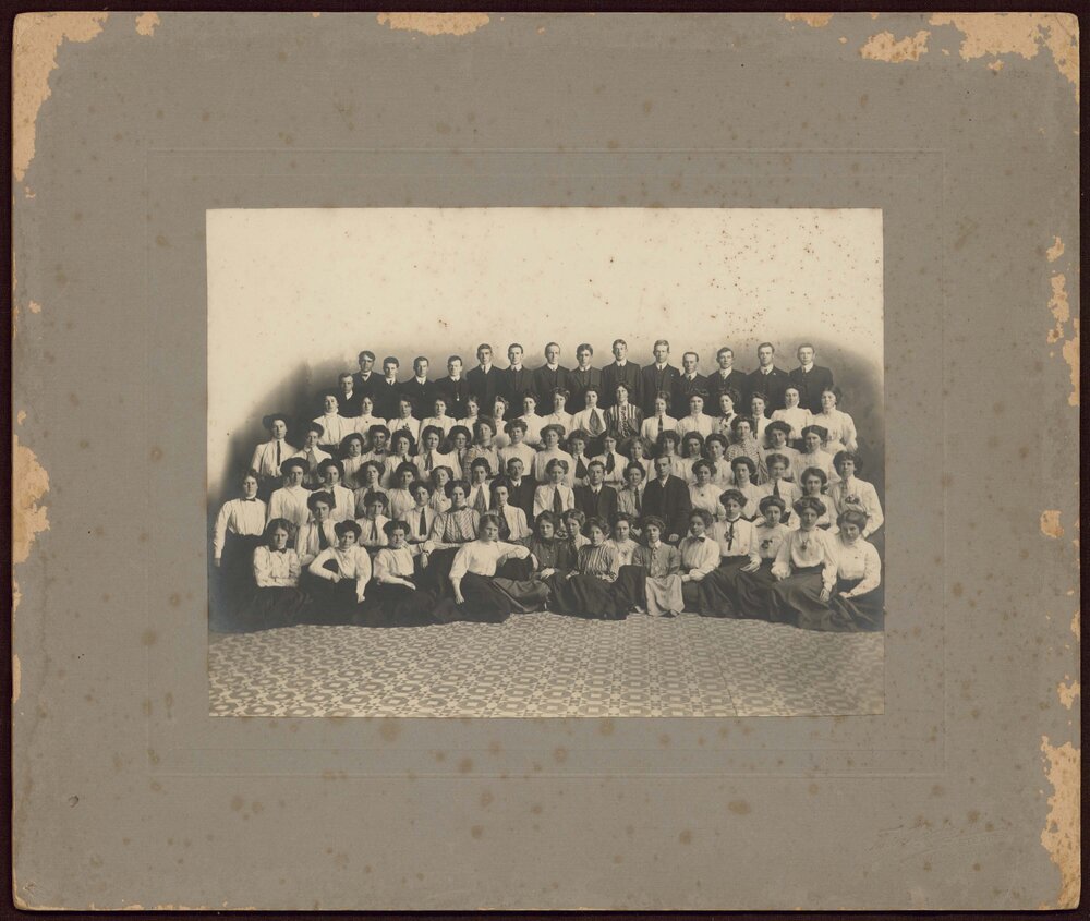 Wellington Teachers Training College Students 1909