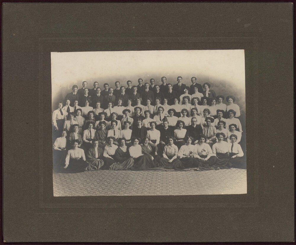 Wellington Teachers Training College Students 1910