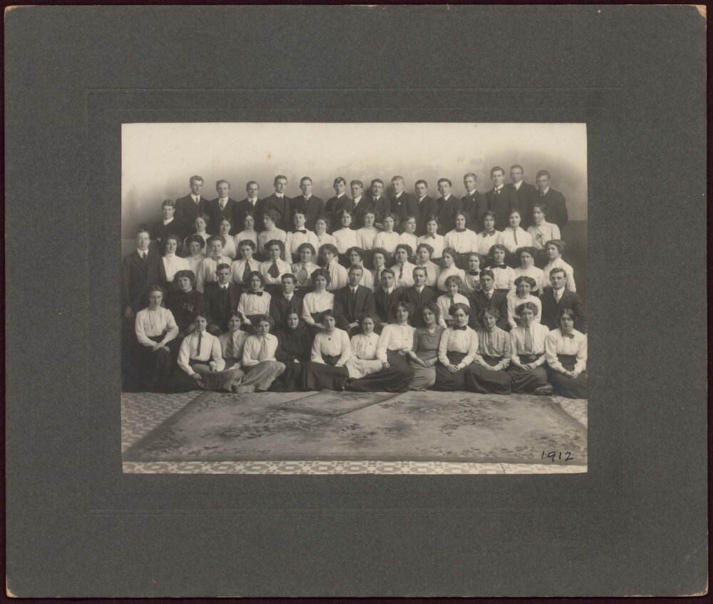 Wellington Teachers Training College Students 1912 