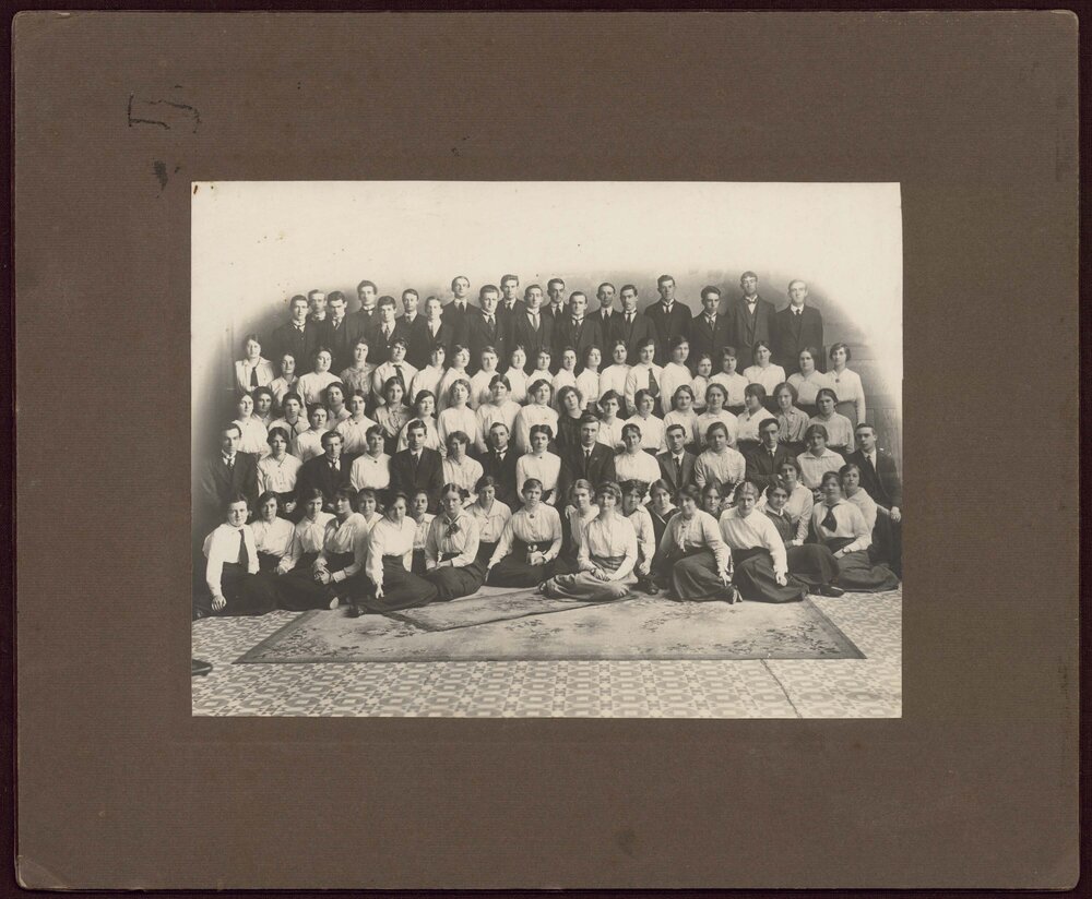 Wellington Teachers Training College Students 1915