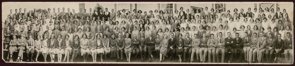 Wellington Teachers Training College Staff and Students c1926