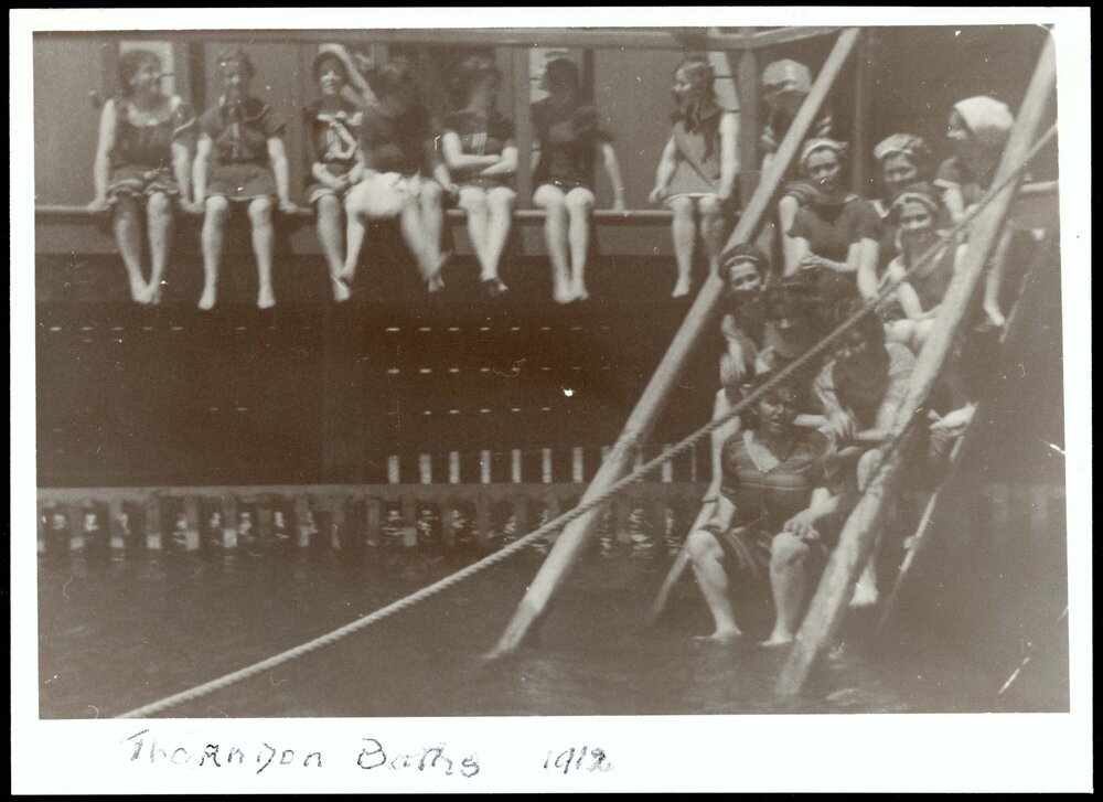 Wellington Teachers Training College Thorndon Baths 1912