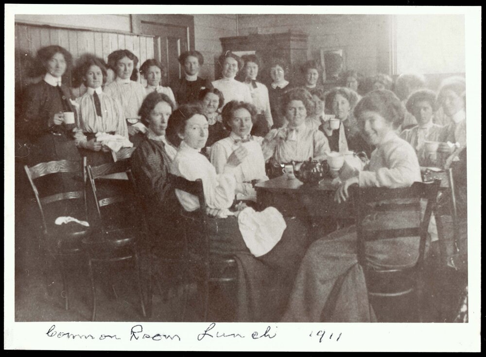 Wellington Teachers Training College Common Room Lunch 1911
