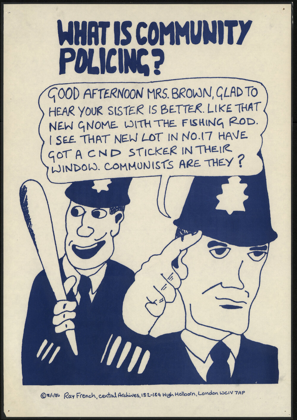 'What Is Community Policing?'