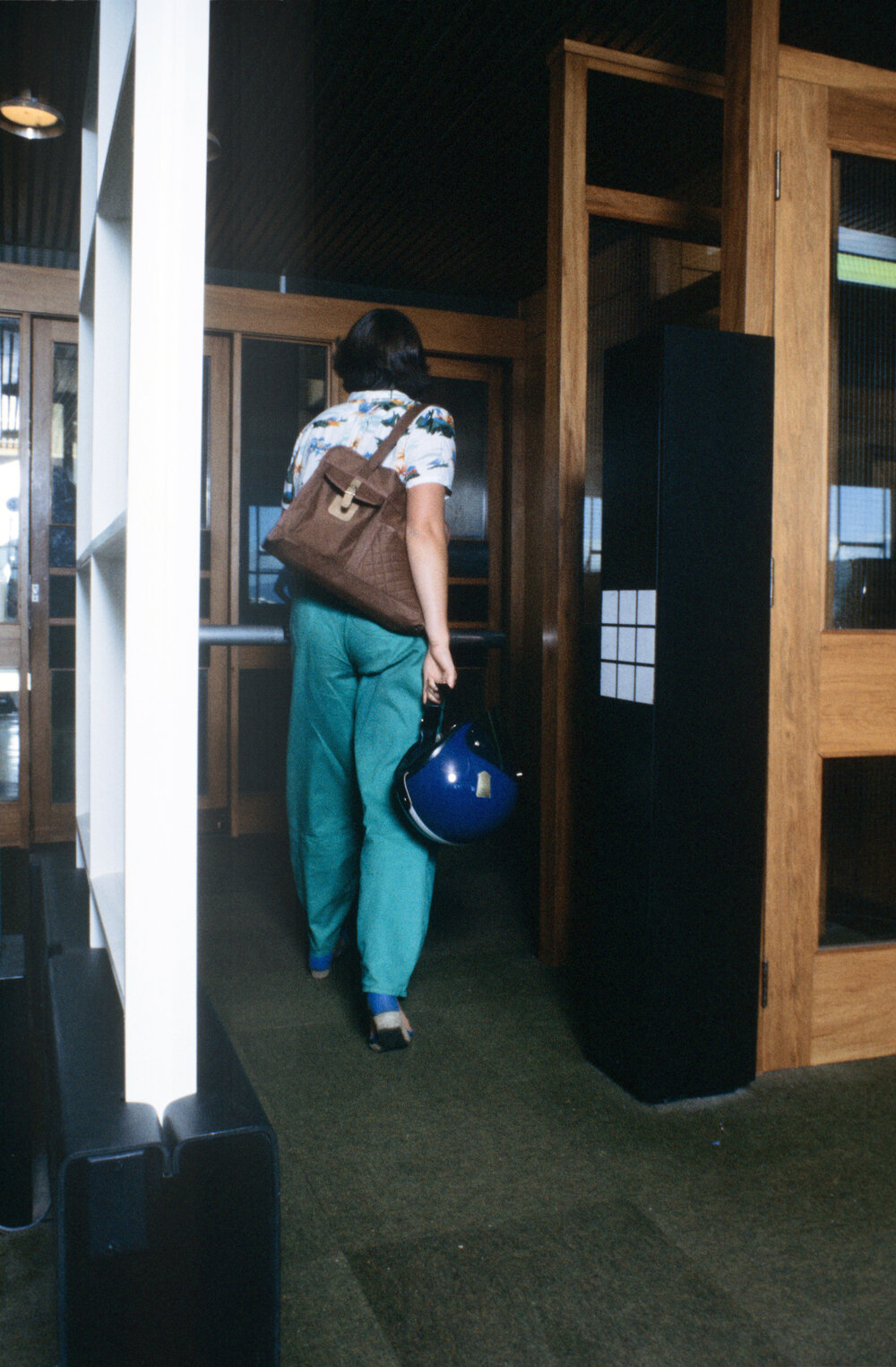 Slide 06 Student entering library